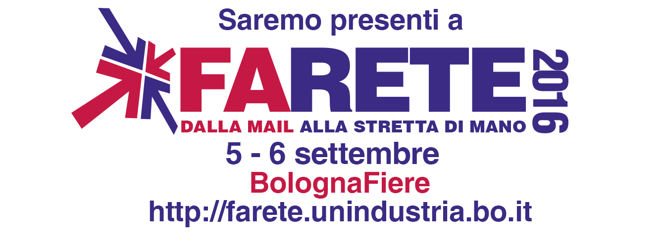 Banner espositori FARETE 2016