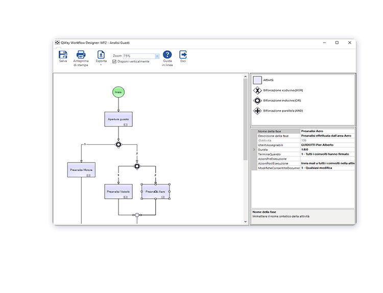 Gestire il workflow dei documenti